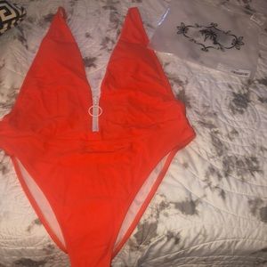 One peice swimsuit